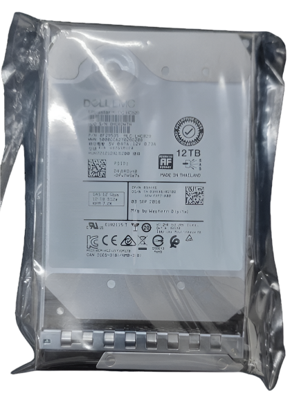 Dell 12TB SAS 7.2k 3.5 12G 512e Hard Drive 9HXK6