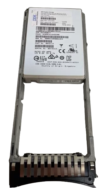 IBM 1.6TB 12Gb/s 2.5" SAS Solid State Drive (01EJ592 / 01EJ731 / 01EJ871)