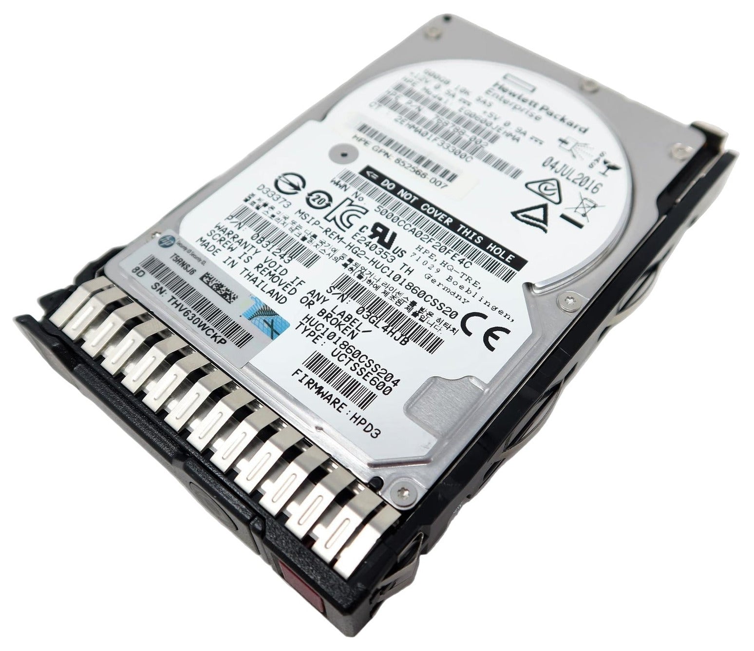 HP 781516-B21 / 781577-001 600GB 10K RPM 12Gbps 2.5"