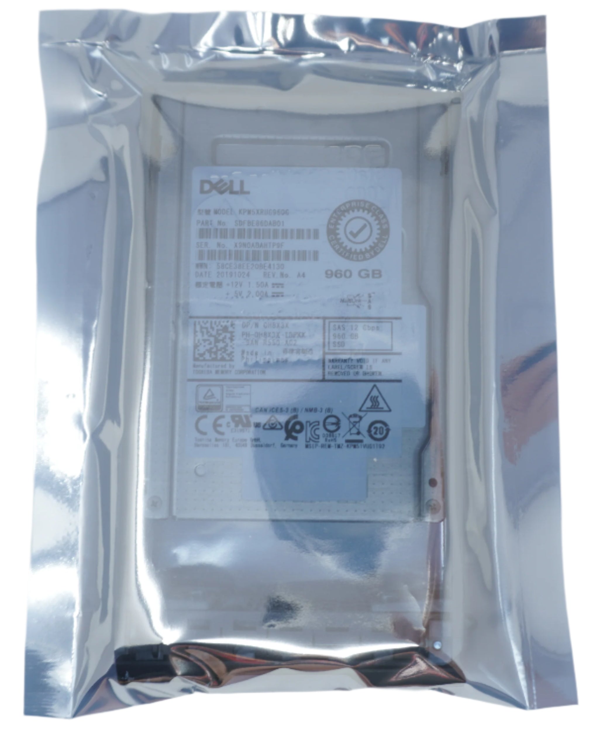 Dell 980gb sas ssd