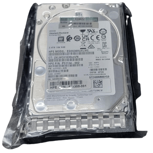 P30562-001 HPE G10 2.4TB SAS SFF 12G 10K Hard Drive P28352-B21