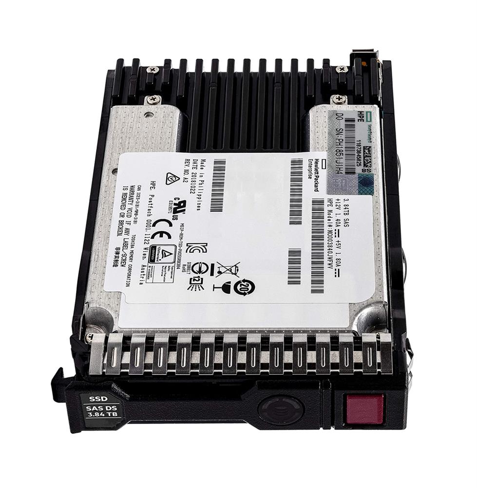 P49736-001 HPE 3.84TB 12G 2.5 SAS RI SC G10, G10+ SSD