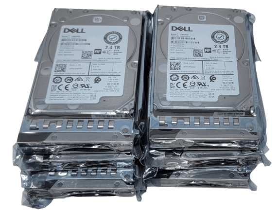 ST2400MM0159 Dell 2.4TB SAS (Lot of 6 Drives) 12Gbps 2.5" 10K Hard Drives