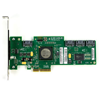 LSI Logic SAS3041E-HP 4-Port PCI-e SAS SATA RAID Controller