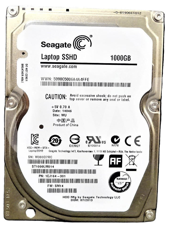 Seagate ST1000LM014 1TB 5400RPM 2.5" SATA 6Gb/s