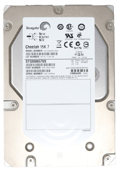Seagate Cheetah 15K.7 ST3300657SS 300GB 15K 16MB SAS 6Gb/s 3.5" Hard Drive
