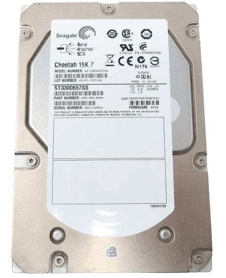 Seagate Cheetah 15K.7 ST3300657SS 300GB 15K 16MB SAS 6Gb/s 3.5" Hard Drive