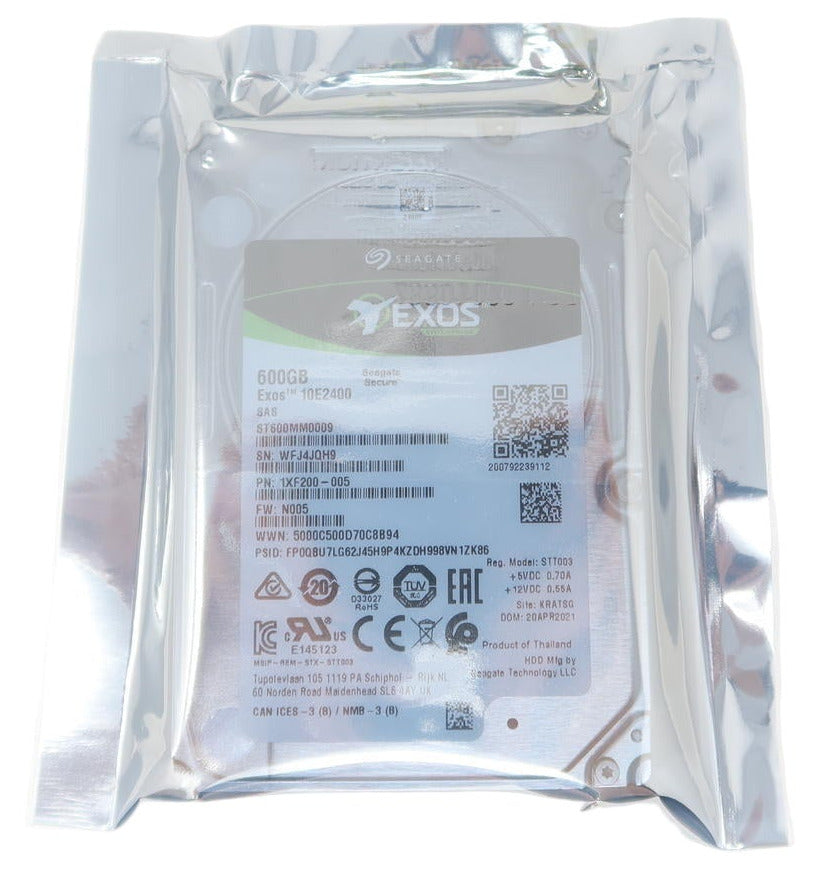 Seagate ST600MM0009 600GB 10K RPM 2.5" SAS 12Gb/s Hard Drive