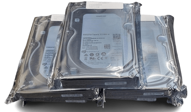 ST8000NM0055 (Lot of 3) Seagate 8TB SATA 7.2K 6G 3.5" Hard Drives
