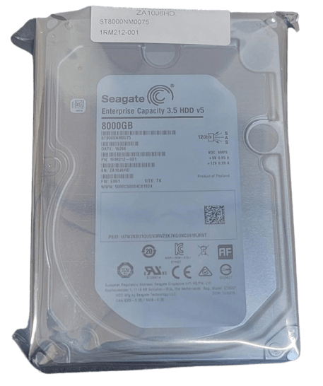 Seagate Exos 8TB SAS 12Gb/s HDD | ST8000NM0075 Seagate Exos 8TB SAS 12Gb/s HDD | ST8000NM0075