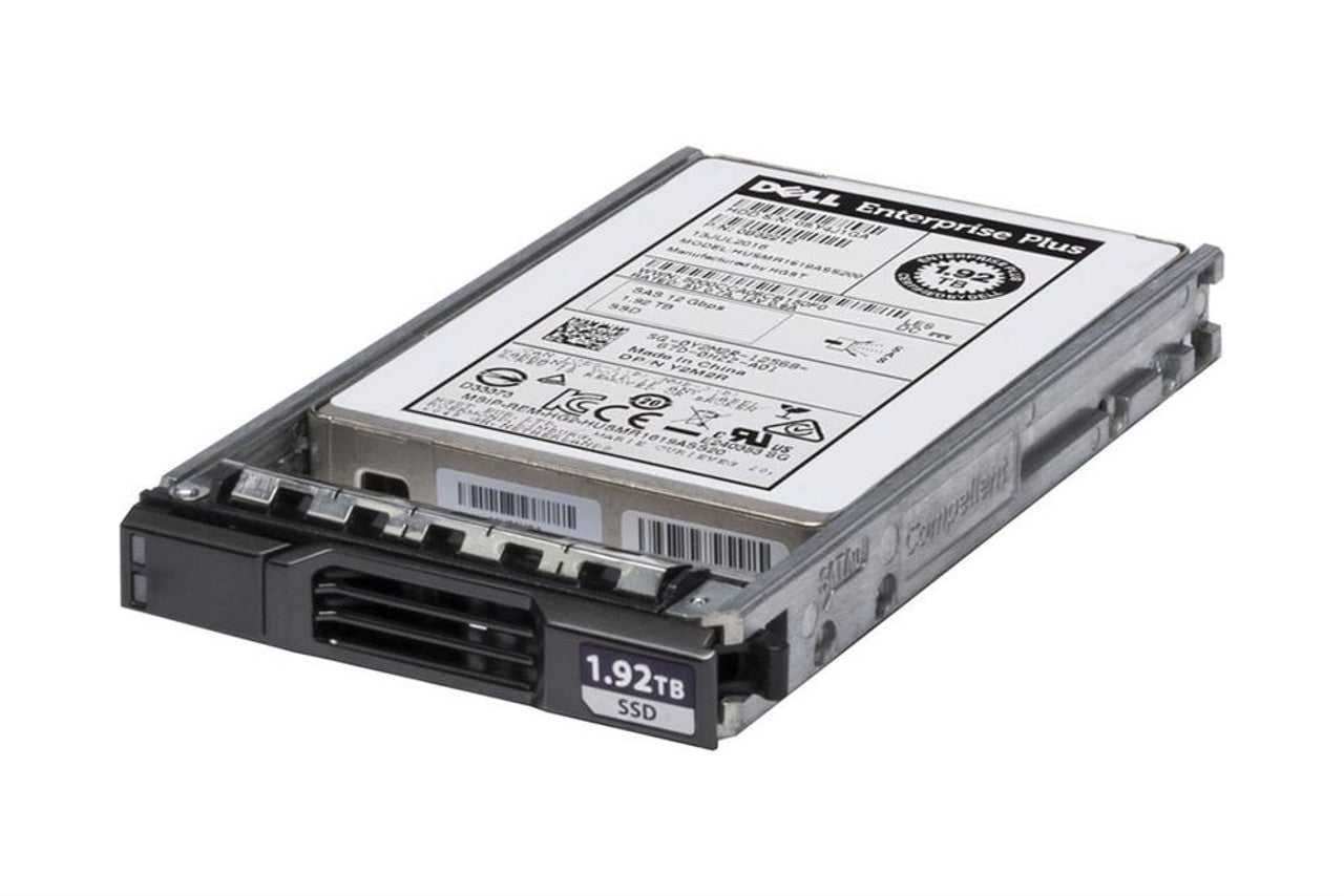 Y2M2R HUSMR11619ASS200 Dell Compellent 1.92TB SAS 12Gb/s 2.5" SSD