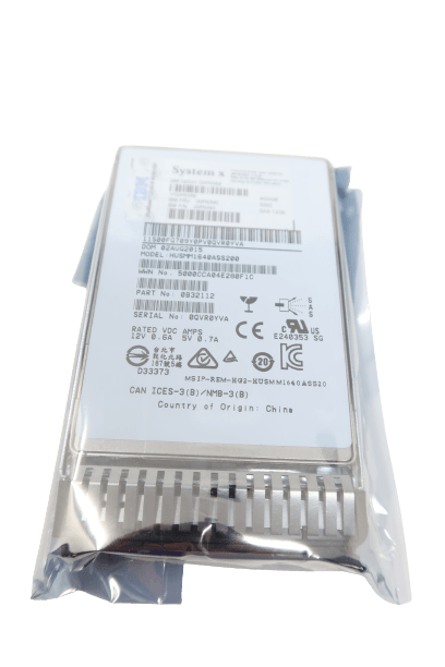 00FN390 00FN389 IBM 400GB 12G 2.5" SAS-SSD MLC G3HS Drive