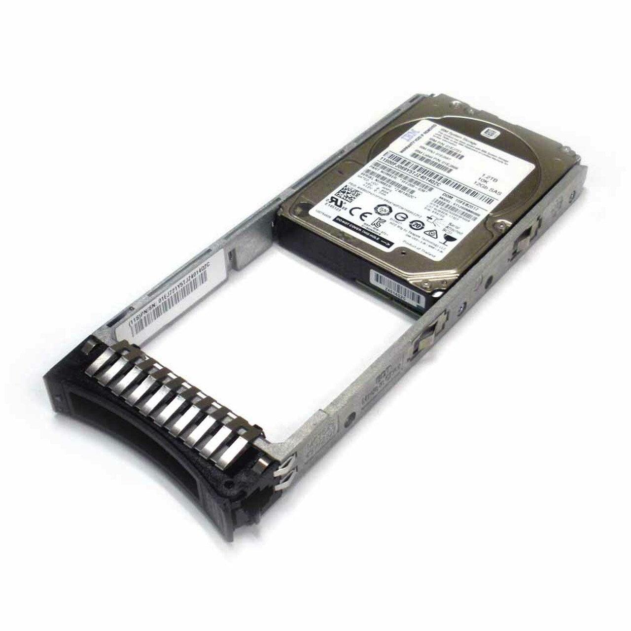 01EJ588 01EJ723 IBM 1.8TB 10K RPM 12Gbps 2.5" SAS V3700 V2 Drive