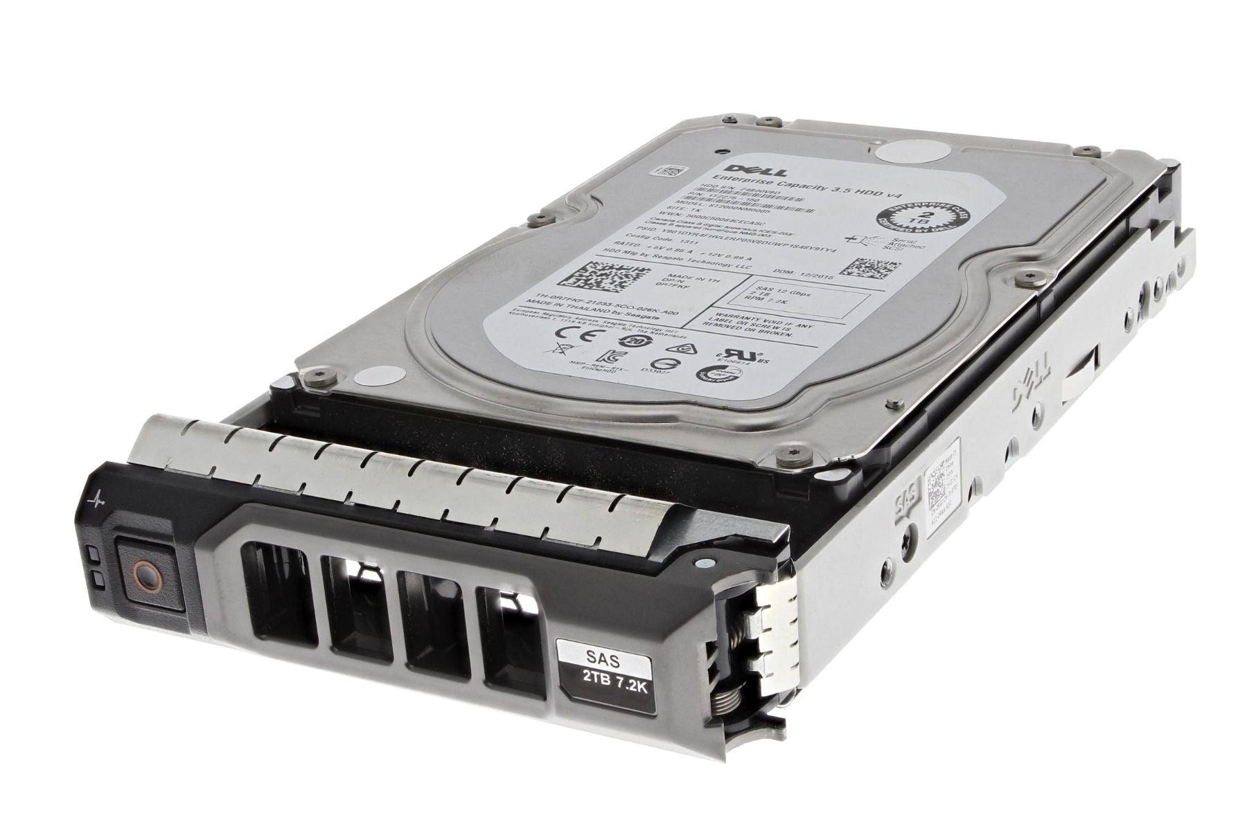 thumbnail image 2 of Seagate ST32000444SS 2TB 3.5" SAS Hard Drive - 7.2k RPM - Dell 09WHW9 / 0R755K 2 of 11