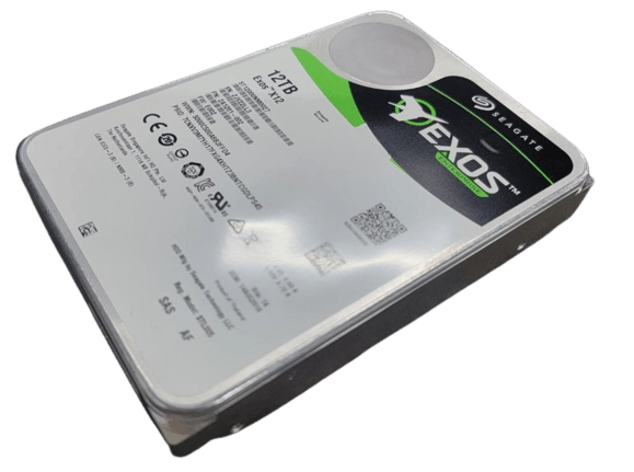 Seagate Exos ENT. ST12000NM0027 12TB 3.5 7.2K 256MB SAS 12GB Drive