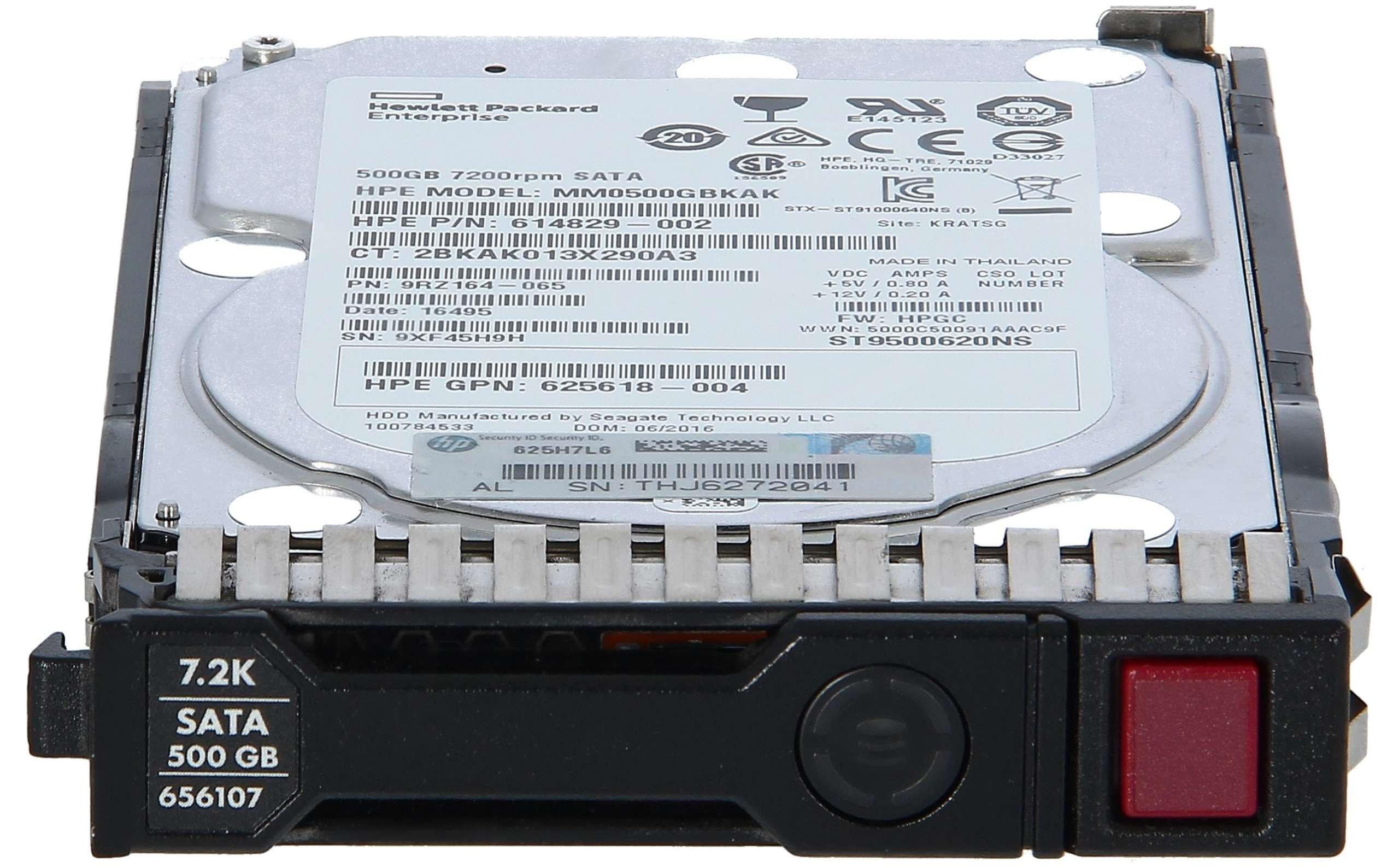 656107-001 HP HDD 500GB 7.2K SATA 6G 2.5 SFF HOT-SWAP 656107-001 HP HDD 500GB 7.2K SATA 6G 2.5 SFF HOT-SWAP