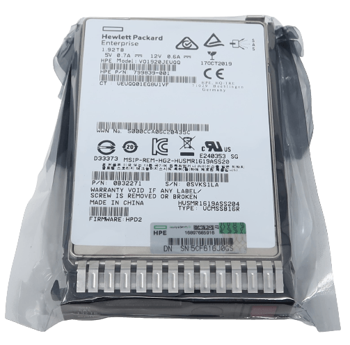 HPE 802911-001 / 802891-B21 1.92TB SAS 12G RI 2.5