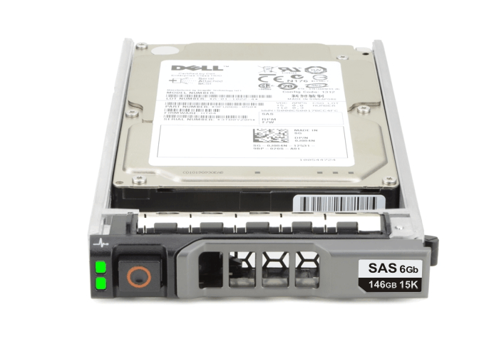 9FU066-150 Dell 146GB 15K 6G 16MB 2.5 SAS Hard Drive