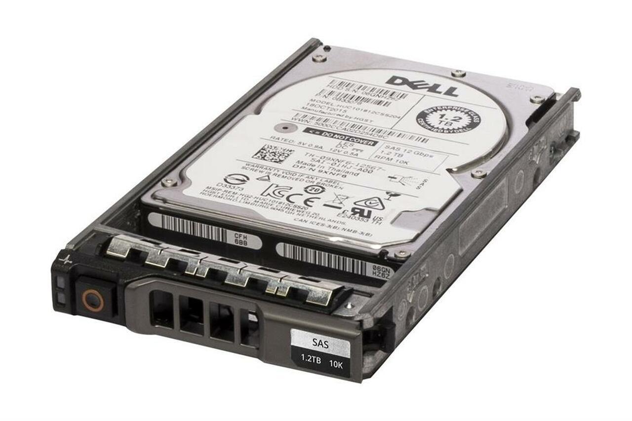 HUC101812CSS204 Dell 1.2TB SAS 10k 2.5" 12G Hard Drive 9XNF6