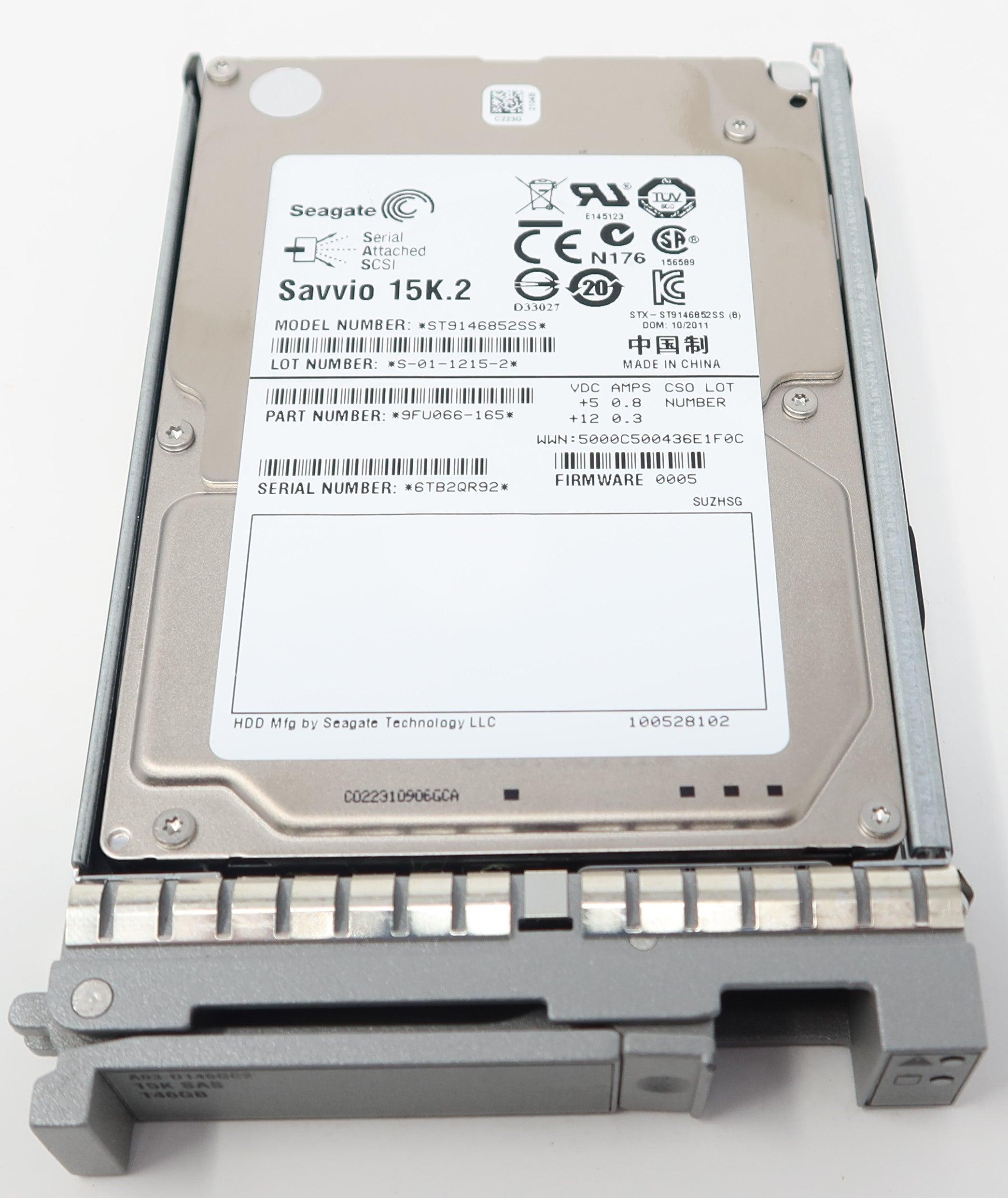 Cisco A03-D146GC2 ST9146852SS 146GB 6GB SAS 15K SFF Hard Drive