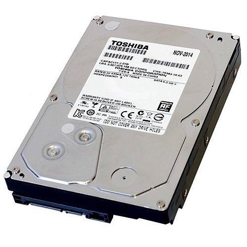 DT01ACA200 Toshiba 2TB 7.2K 6Gb/s 3.5" SATA Hard Drive HDKPC09A0A01