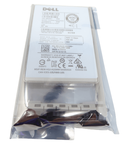 Dell G1D1K HUSMM1640ASS204 400GB 2.5-inch SAS 12Gb/s SSD