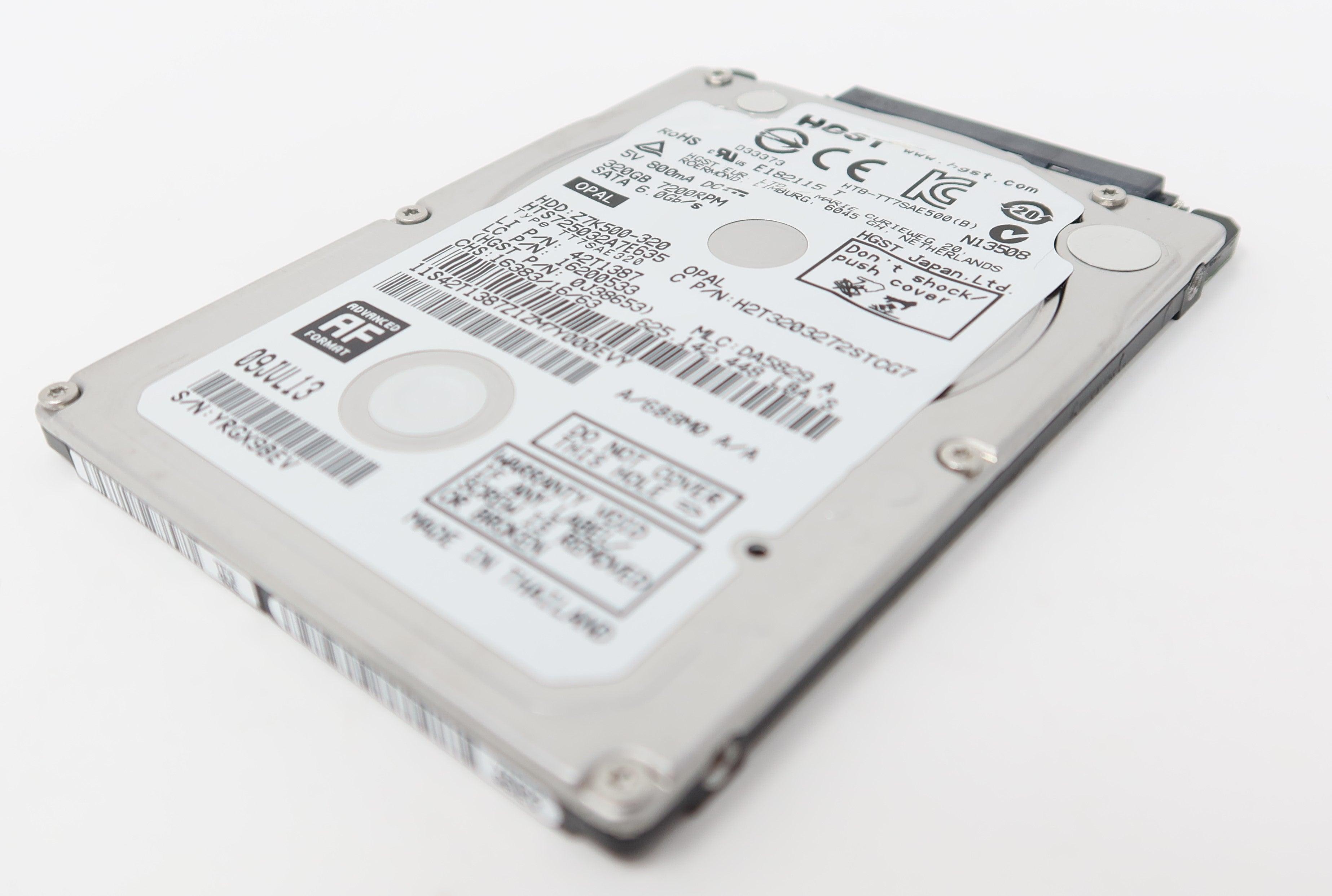 HTS725032A7E635 Hitachi 320GB 7.2K 2.5IN SATA Laptop Drive