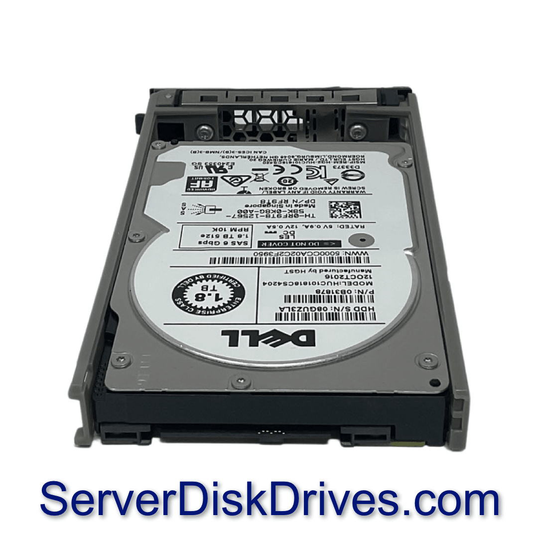 Dell 1.8TB 6G 10K 2.5" SAS SFF RF9T8 HUC101818CS4204 Hard Drive