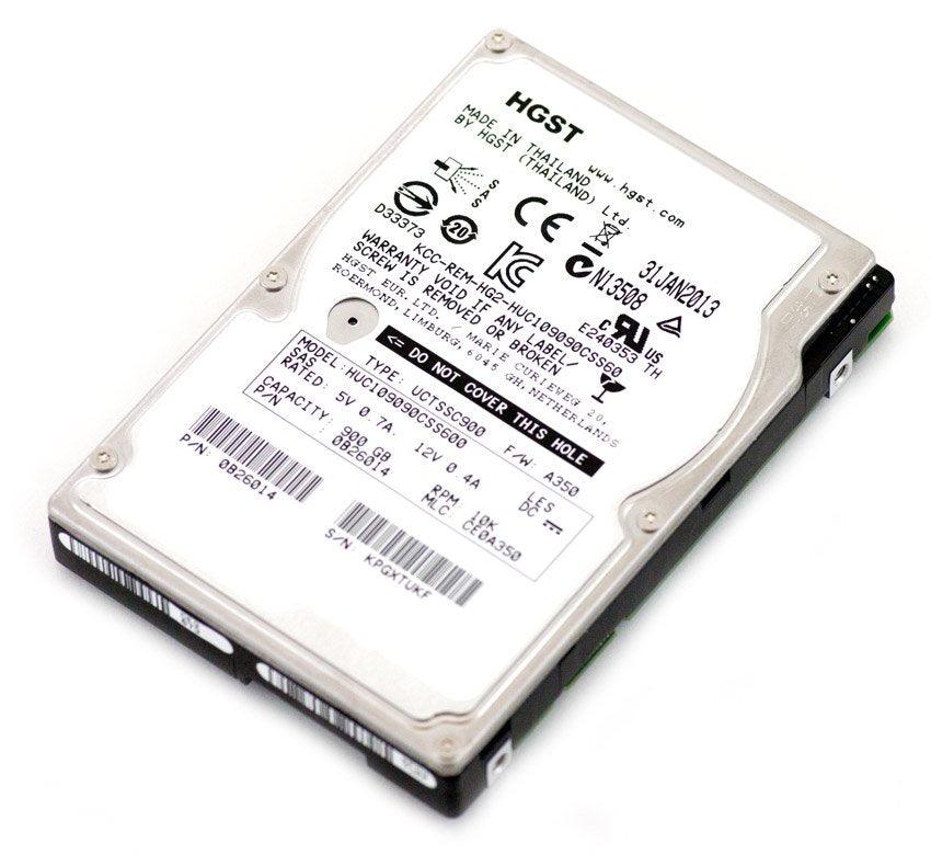 Hitachi HUC109090CSS600 900GB 10K RPM 64MB SAS 6Gb/s 2.5" Hard Drive