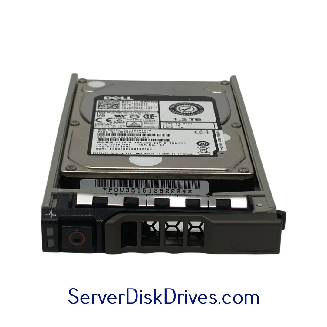 89D42 Dell 1.2TB 10K RPM 12Gb/s 2.5 SAS Hard Drive AL14SEB120N