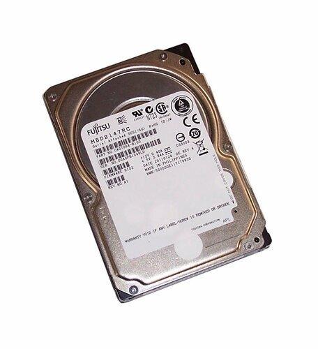 Fujitsu MBD2147RC 146GB 10000RPM 6Gb/s 2.5" SAS Hard Drive