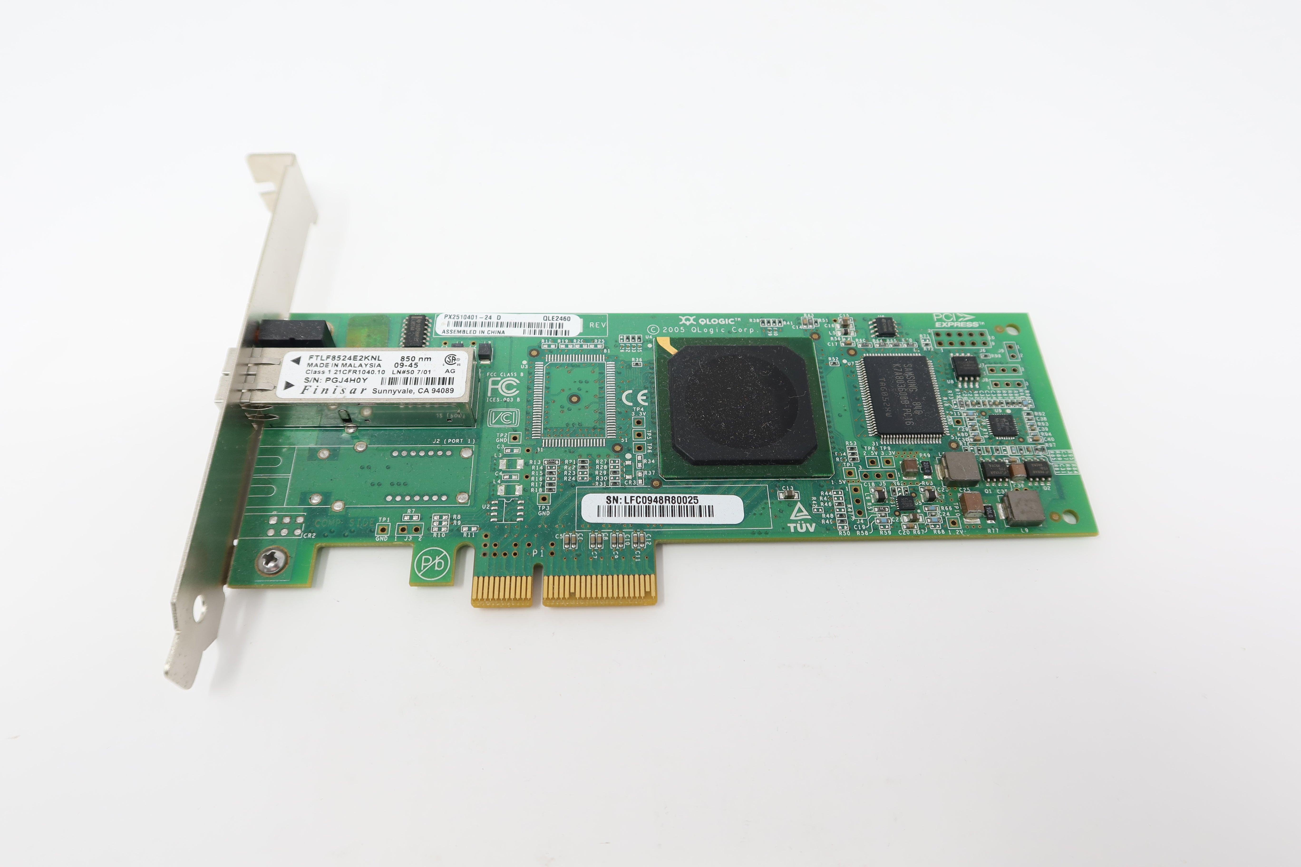 QLogic QLE2460-E PCI Express x4 Fiber Channel 4Gbps Host Bus Adapter