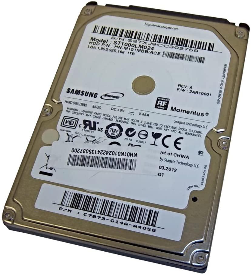 ST1000LM024 Seagate 1TB 5.4K 3G 8MB 2.5" SATA Laptop Hard Drive