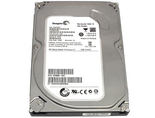 Seagate BarraCuda 7200.12 ST3500413AS 500GB 7200 RPM 16MB SATA 6.0Gb/s 3.5" Hard Drive