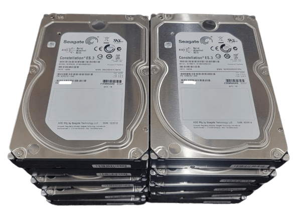 Lot outlets of Two 4TB SAS 3.5” HDD