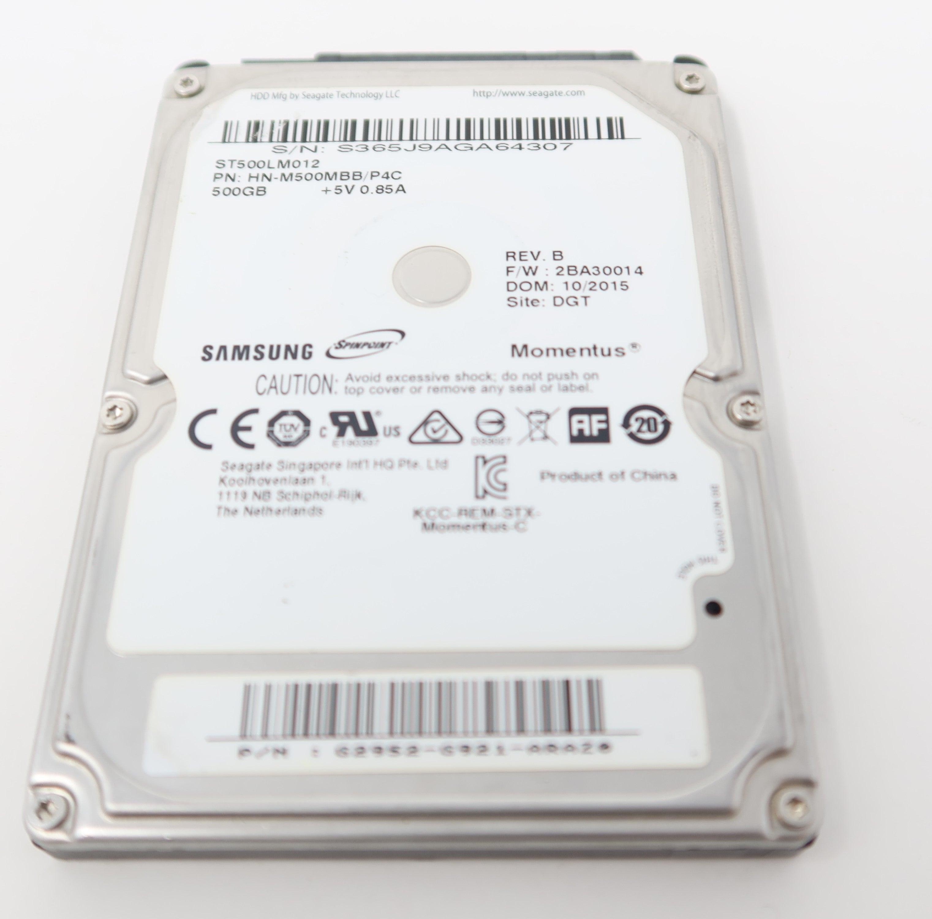 ST500LM012 500GB 5.4K 6G SATA Drive for Laptops PS4 XBOX