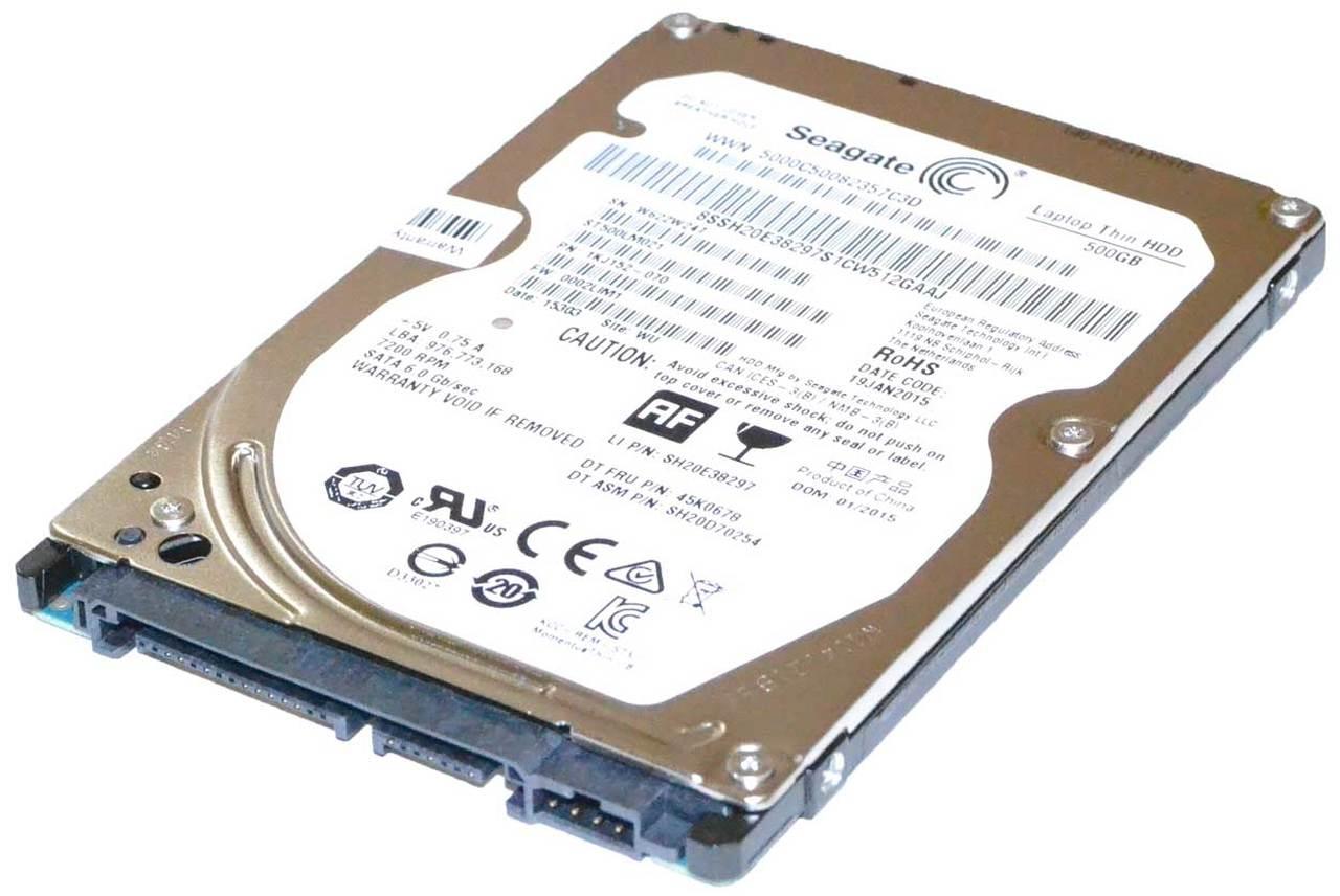 Seagate ST500LT012 5.4K rpm 2.5" SATA Laptop Hard Drive