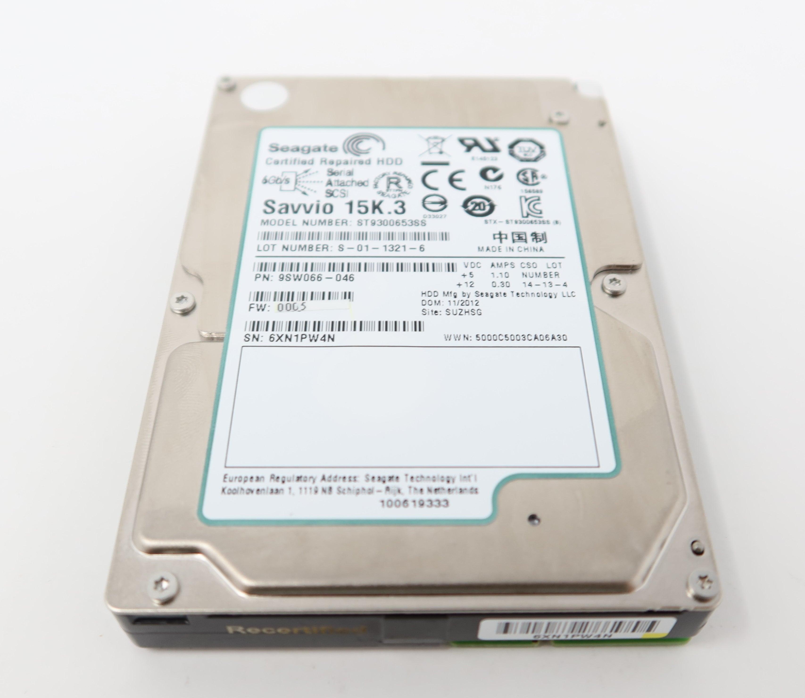 Seagate ST9300653SS 300GB 15K SAS SFF Hard Drive