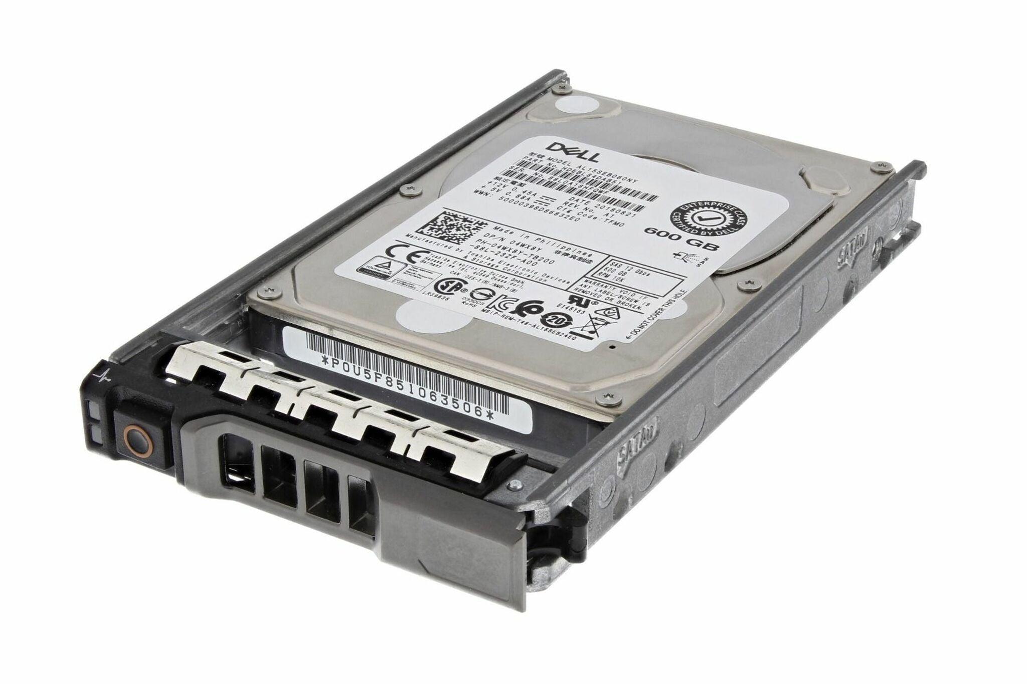 Dell VT40R 600GB 15k rpm SAS 6Gbps 2.5" Hard Drive