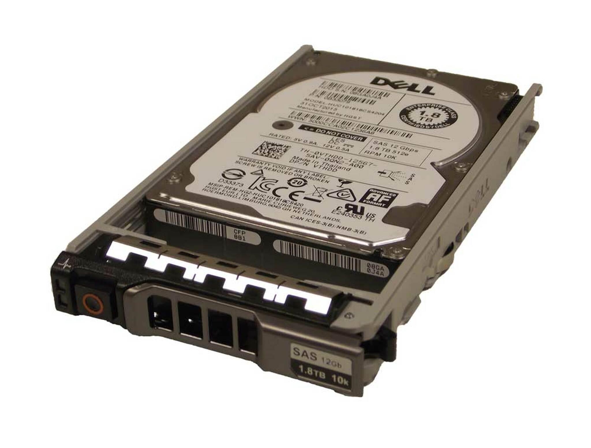 Dell VTHDD 1.8TB 10K SAS 2.5