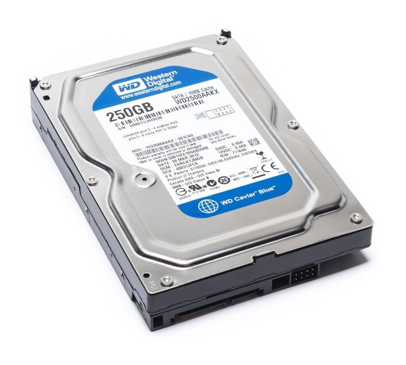 WD WD2500AAKX 250GB 7200RPM 16MB 3.5" SATA 6.0Gb/s Drive