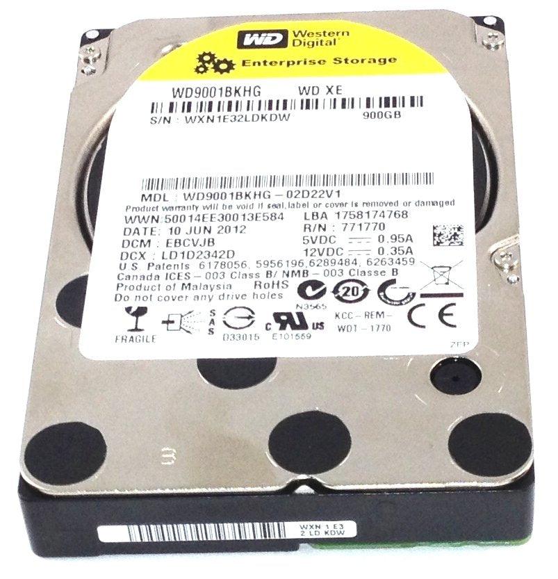 WD XE WD9001BKHG 900GB 10K RPM 32MB SAS 6Gb/s 2.5" Hard Drive