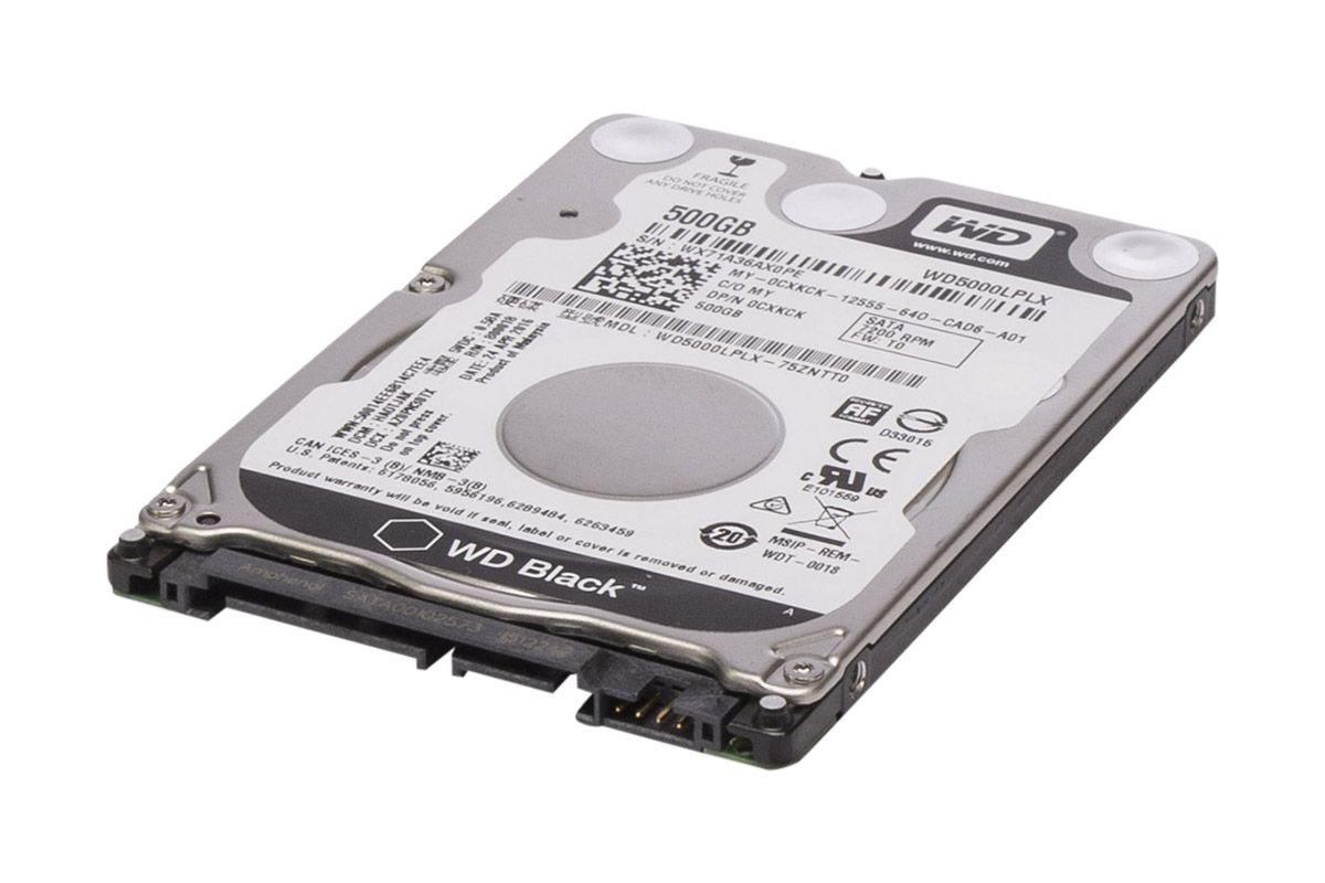 Dell 500GB SATA 7.2k 2.5" 6G Hard Drive CXKCK