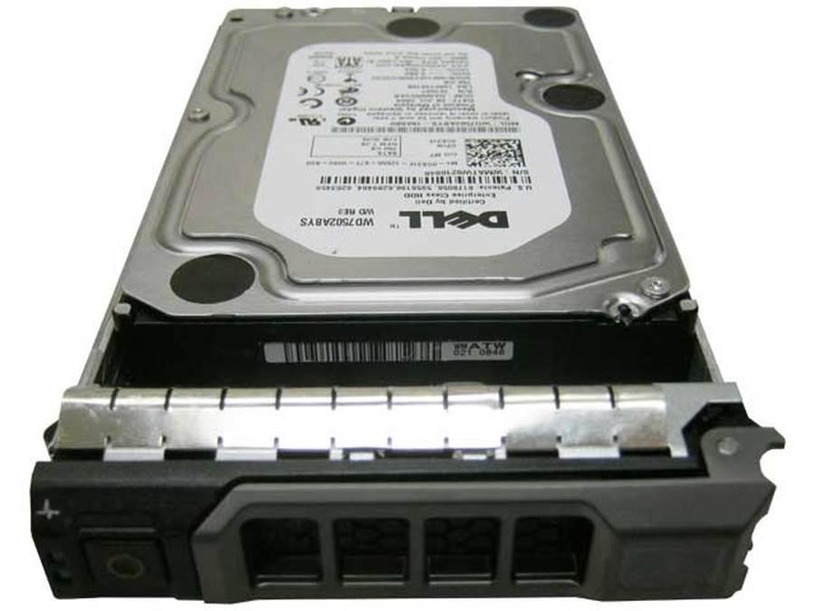 Dell 750GB SATA 7.2k 3.5" 3G Hard Drive G631F