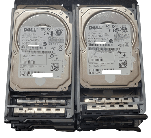 Lot of 10 Dell G731N MBD2147RC 146GB 10k 2.5in SAS drive