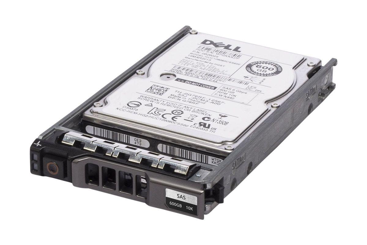 HUC109060CSS60 Dell 600GB SAS 10k 2.5" 6G Hard Drive G76RF