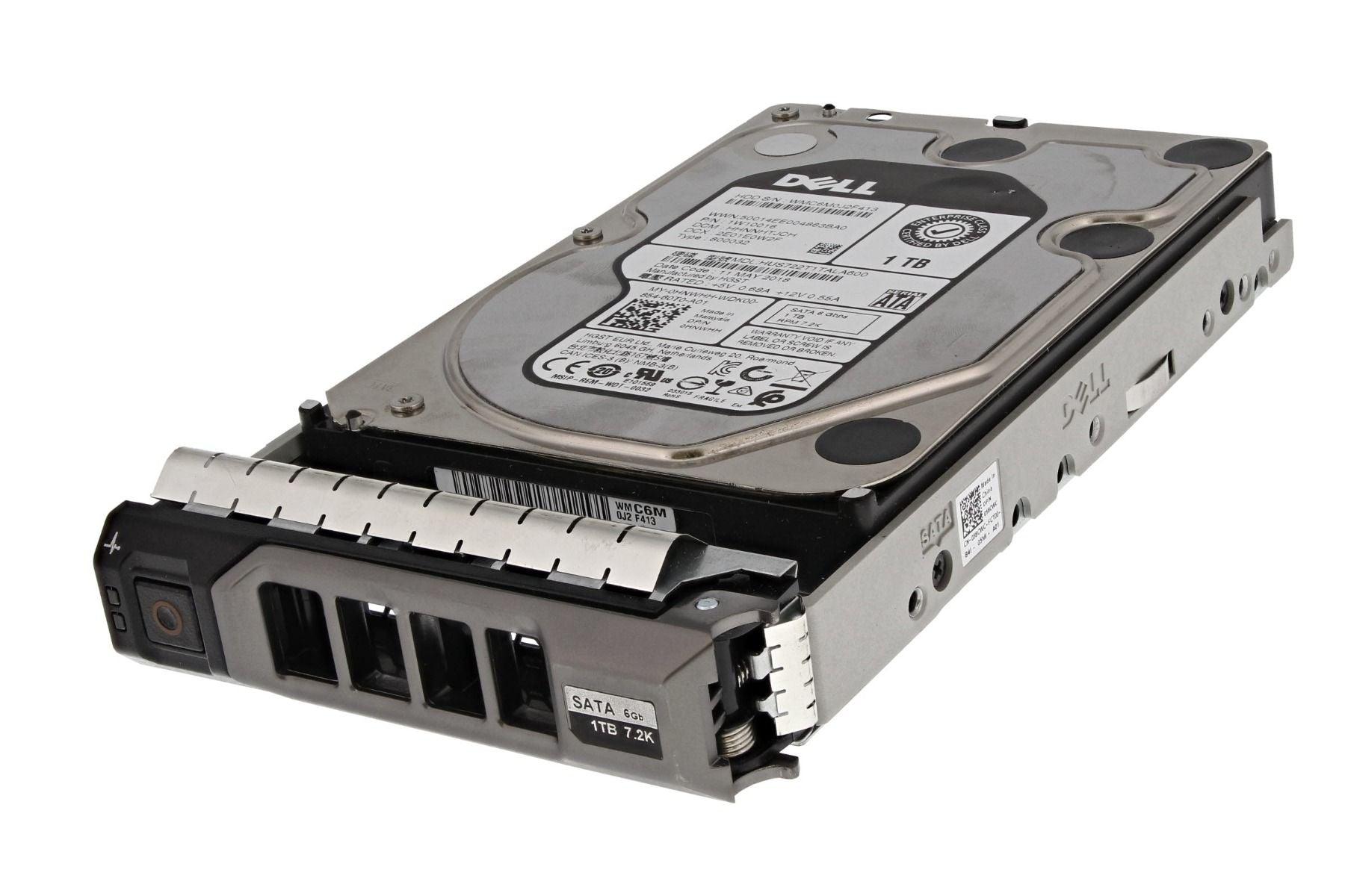 Dell 1TB SATA 7.2k 3.5" 6G Hard Drive HNWHH