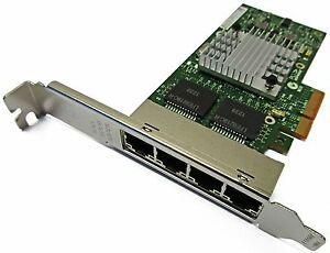 Intel Ethernet Server I340-T4 Network Adapter - PCIe 2.0 - 10/100Mb LA