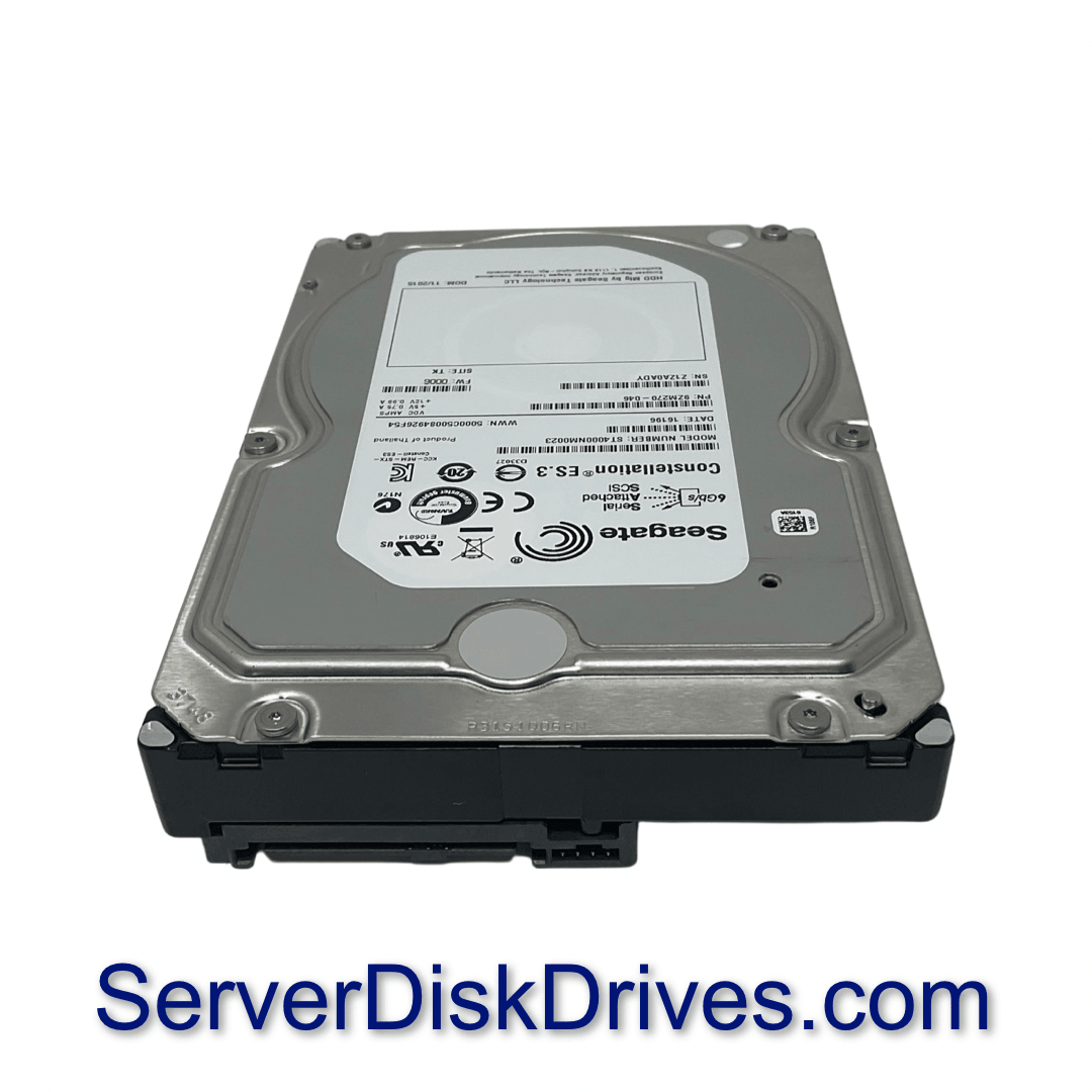 ST4000NM0023 Seagate 4TB 7200RPM 6Gb/s 128MB 3.5" SAS Hard Drive