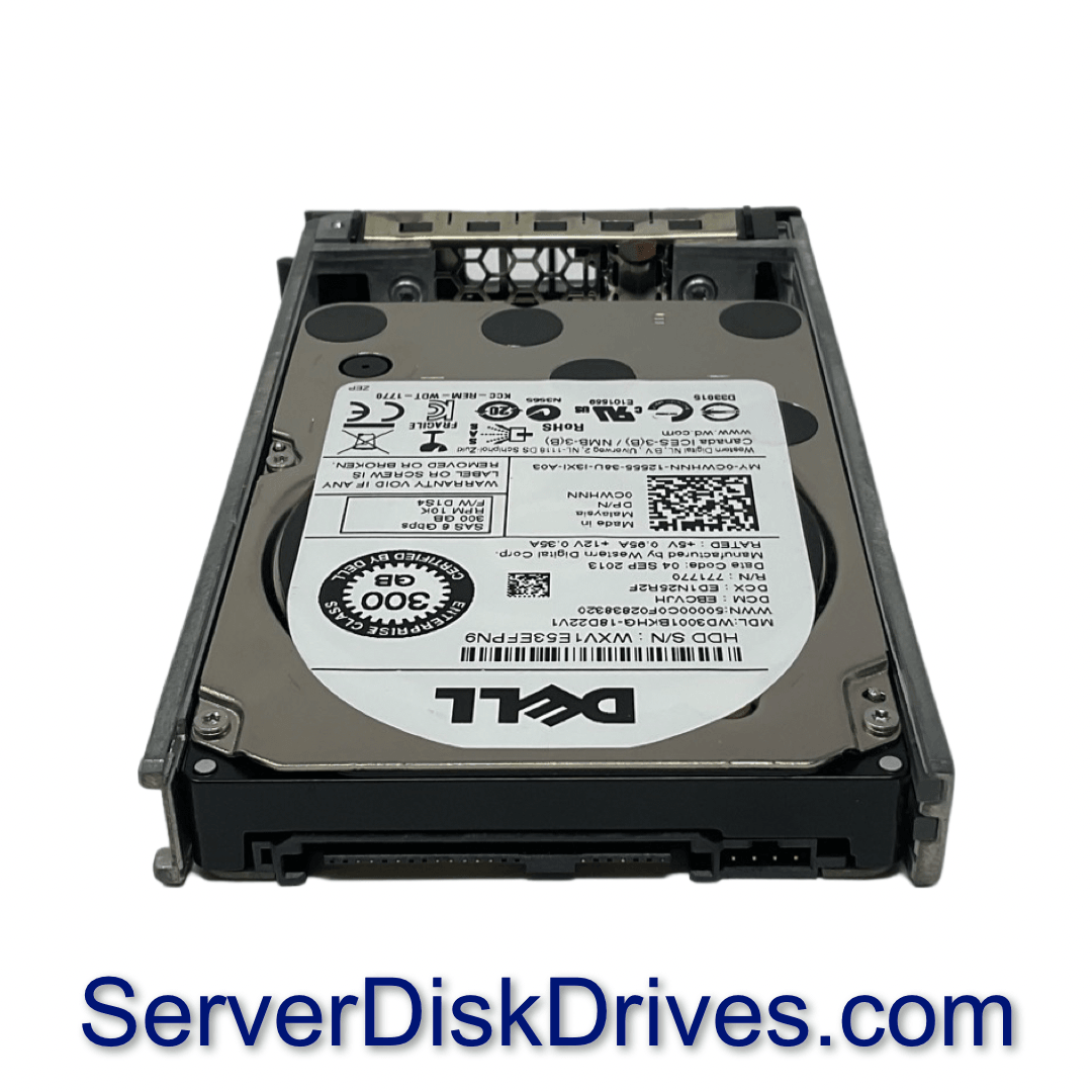 Dell CWHNN 300gb 10k 6G 2.5in WD3001BKHG SAS drive